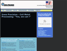 Tablet Screenshot of coilmetalprocessing.com